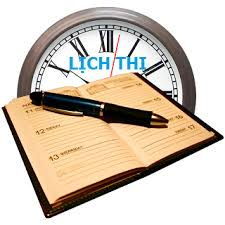 LỊCH KỈM TRA HỌC KỲ I NĂM HỌC 2020 - 2021